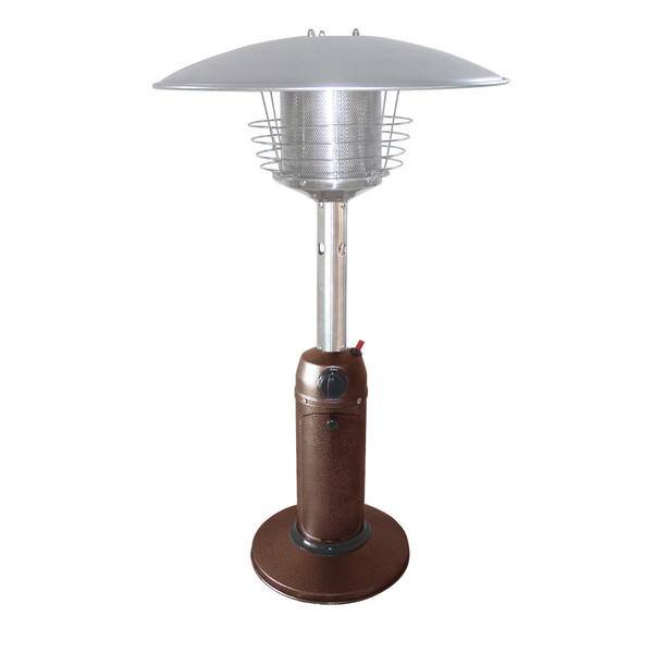 PARAMOUNT TABLE TOP PROPANE PATIO HEATER, MOCHA