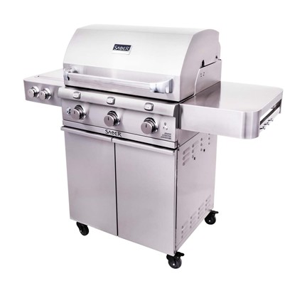 Premium Three Burner Gas Grill